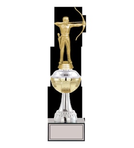 ODAK KUPA - Figürlü Kupalar - Okçu Figürlü Kupalar FG-045 B - 33 cm
