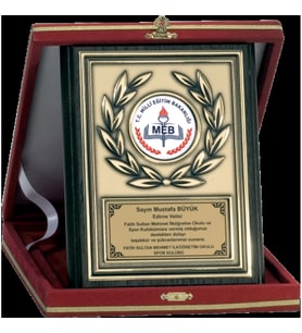 ODAK KUPA - Ahşap Plaketler - PL-113 B - 15x20 cm