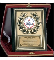 ODAK KUPA - Ahşap Plaketler - PL-113 B - 15x20 cm
