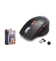 G390 Kablosuz Oyuncu Mouse Type-C Port Şarjlı + Led gösterim Rgb 1600Dpi Sessiz Siyah