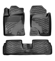 Toyota Verso 3D Paspas - Siyah  2003-2009 Arası, HB