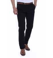 5 Cepli Desenli Erkek Siyah Pantolon - Wessi