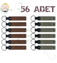 A Kahve & Kül Gri, Kafe Ziyaretçilerine Özel Sürpriz, 56’li Set, Kişisel Yazılı Deri Hediyelik