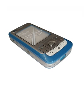 Nokia 6110N Full Kasa Kapak Tuş Takımı 6110N Uyumlu Mavi Renk Orta Kasa Ön Kapak Arka Kapak