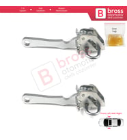 Citroen Jumper MK1 230 244 1994-2006 918179 İçin 2 EA Ön Sağ ve Sol Kapı Gergi Yayı