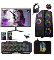 Xaser Xsr267 i7 6700 8GB Ram 256GB SSD 4GB RX550 Ekran Kartı 21.5" Monitör Oyun Bilgisayarı