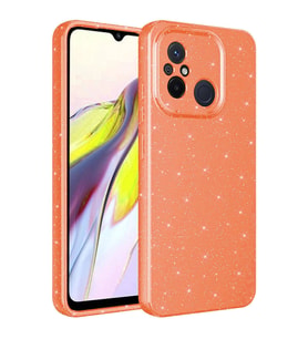 Xiaomi Redmi 12C Kılıf Kamera Korumalı Simli Lüks Zore Koton Kapak