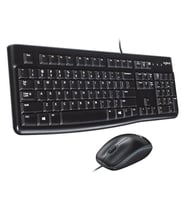 Logitech MK120 Usb Q Siyah Kablolu Klavye + Mouse Set