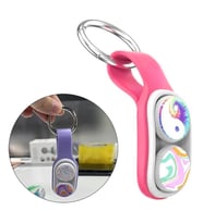POPPUCK TRİCK MAGNET FİDGET PARMAK STRES SPİNNER (4832) (Siyah)