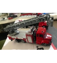Oyuncak Metal Model İtfaiye Kamyonları 3 lü Metal Set