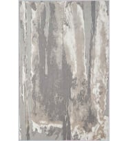 Eliana Home Baskılı, Yıkanabilir Kaymaz Taban Salon Halısı LNA0396 100x150 cm (Gri)