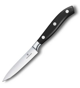 Victorinox 7.7203.10G Grand Maître 10cm Siyah Dövme Çelik Soyma Bıçağı, Hediye Kutulu