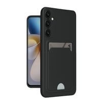 Samsung Galaxy A16 5g Kılıf Kelvin Kartvizitli Silikon - Siyah