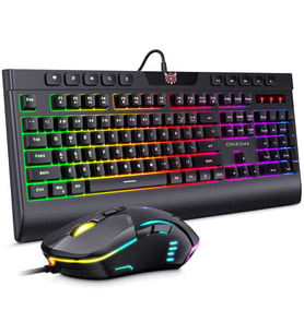 Zore Onikuma G21 RGB Oyuncu Klavye Mouse Seti