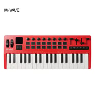 M-VAVE SMK-37 PRO MIDI Klavye – 37 Tuş, Aftertouch, Kontrol Pad’ler