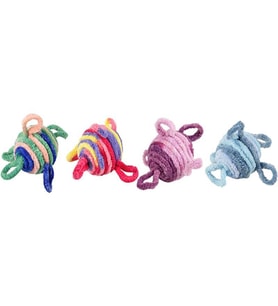 Flamingo Wollen İkili Top Kedi Oyuncağı 4,5 cm