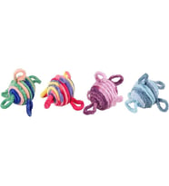 Flamingo Wollen İkili Top Kedi Oyuncağı 4,5 cm