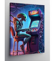 Kanvas Tablo Alien Ve Atari