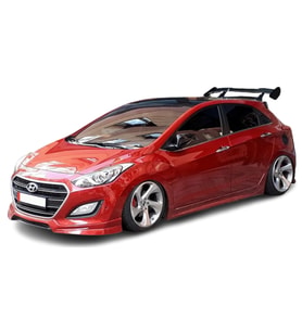 Hyundai i30 (2011 - 2016) Custom Style Ön Ek (Plastik)