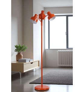 JESUS 3 LÜ TURUNCU LAMBADER METAL BAŞLIKLI