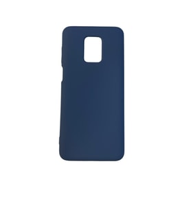 Redmi Note 9 Pro ile Uyumlu Cappy Silikon Kılıf Lacivert