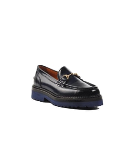 Ayakmod Premium 7710 Lacivert Açma Hakiki Deri Erkek Loafer Ayakkabı