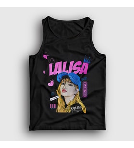 Presmono Unisex Siyah Lalisa Lisa Blackpink K Pop Atlet 440620tt