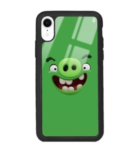 iPhone XR Green Tasarımlı Glossy Telefon Kılıfı