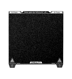 Creality K1 Max PEI Yay Çeliği Tabla 315×310 Yumuşak Manyetik Etiket HARİÇ