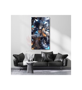 Cam Tablo Brook One Piece Cam Tablo Anime Tablosu