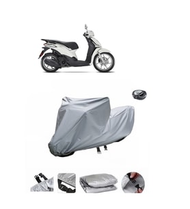 Piaggio Liberty 150  Su Geçirmez Motosiklet Brandası ARKA ÇANTA UYUMLU