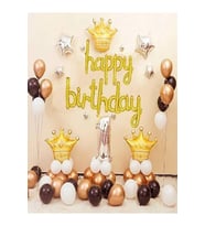 1 Yaş Happy Bırthday Doğum Günü Seti