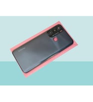 Tkgz - Infinix HOT 20İ FULL KASA Arka Kapak Batarya Kapağı - SİYAH
