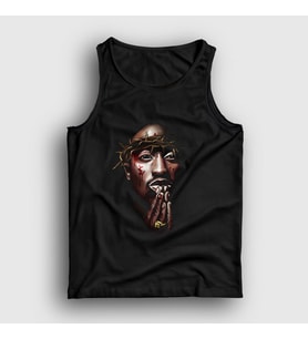 Presmono Unisex Siyah Thorns Tupac Shakur Atlet 46410tt