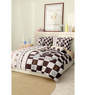 Marcalanya Çift Kişilik Nevresim Takımı Pamuklu Saten Kumaş 6 Parça 3D Dijital Baskı Duvet Cover Set Model.