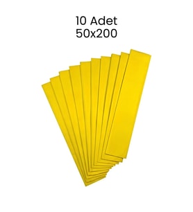 Krapon Kağıdı 50x200 10 Adet Sarı