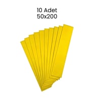 Krapon Kağıdı 50x200 10 Adet Sarı