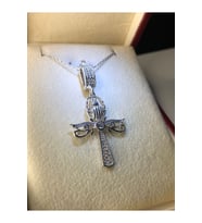 Ankh Mısır Scarab 925 Gümüş Kadın Kolye Işıklı Kutuda - Sevgiliye • Eşe • Anneye • Arkadaşa Kolye
