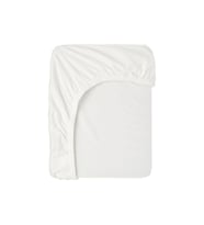 Lastikli çocuk çarşafı, beyaz, 80x165 cm