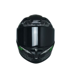 Motosiklet ve Bisiklet Mini Çocuk Kaskı Full Face Ce Sertifikalı Child Motor Kask Black