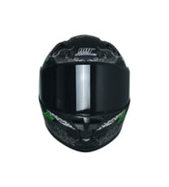 Motosiklet ve Bisiklet Mini Çocuk Kaskı Full Face Ce Sertifikalı Child Motor Kask Black