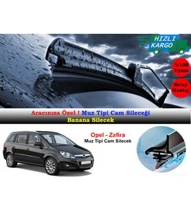 Opel Zafira Muz Silecek Takımı 2005-2012