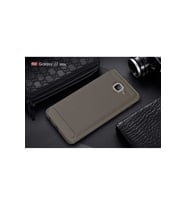 Samsung Galaxy J7 Max Uyumlu Kılıf Zore Room Silikon Kapak (Gri)