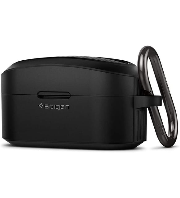 Sony WF-1000XM5 Kılıf, Spigen Ultra Hybrid Jet Black Outlet