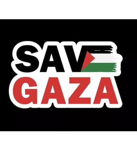Gaza Palestine Özgür Filistin Gazze Araba Leptop Sticker 18 CM
