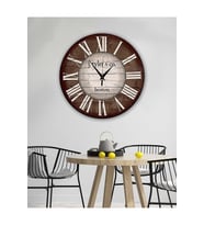 Retro Tasarımlı Duvar Saati 35X35 CM