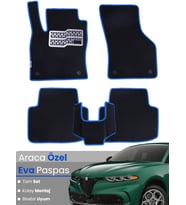 ALFA ROMEO TONALE (2022-2025) Uyumlu EVA Paspas Tam Set–Araca Özel,Kolay Montaj,Su Geçirmez