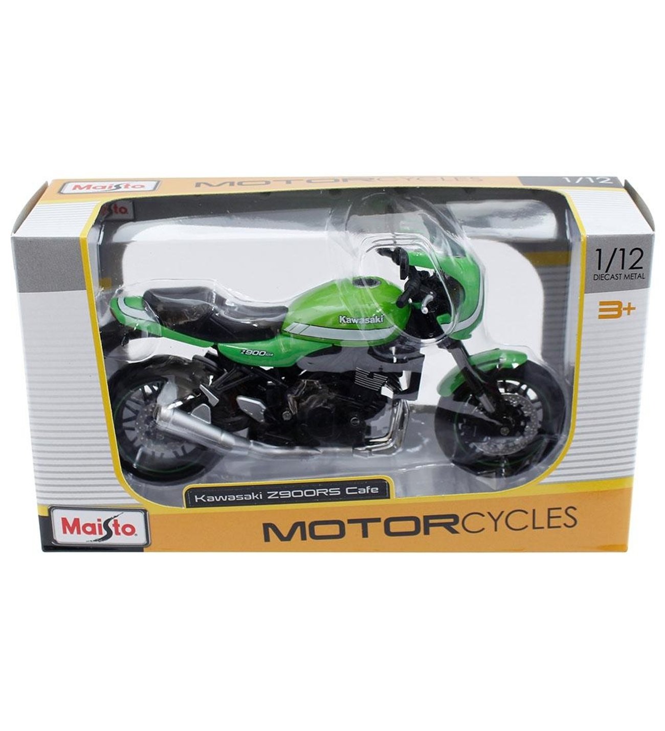 Maisto Kawasaki Z900RS Cafe Model Motorsiklet 1/12 Yeşil