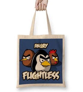 Flightless Bez Çanta Uzun Saplı