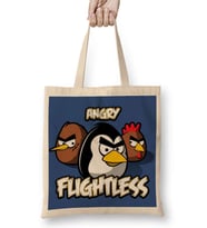 Flightless Bez Çanta Uzun Saplı